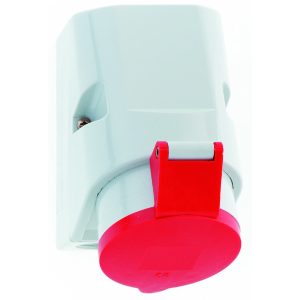 CEE-wandcontactdoos 7-polig, 16A+32A, hittebestendig, IP44