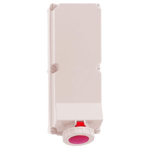 CEE-wandcontactdoos TE, 125A, hittebestendig, IP67