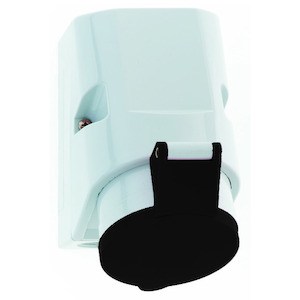 WCD 7h 16A 4P 500V IP44 126x83 QC TE Ni