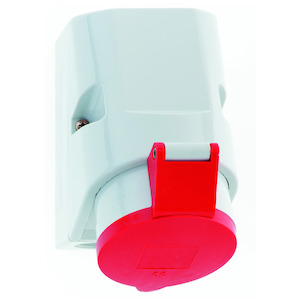 WCD 9h 32A 3P 400V IP44 126x83 QC TE Ni