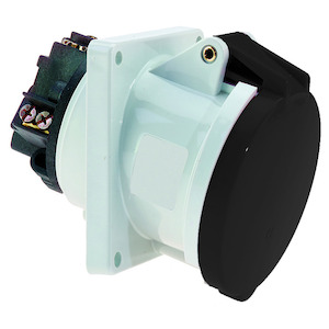 ICD 7h 63A 4P 500V IP44 114x114 TE Sch Ni