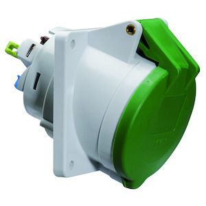 ICD 2h 16A 4P >50V IP44 85x85 QC Sch