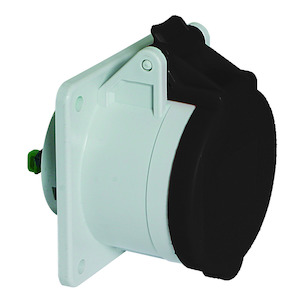 ICD 7h 16A 5P 500V IP44 75x75 QC TE Ni