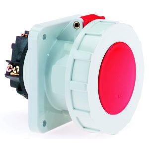 CEE-inbouwcontactdoos, 63A, 107x100mm, IP67