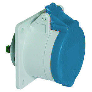 ICD 9h 16A 4P 230V IP44 75x75 QC TE Ni