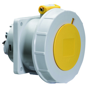 ICD 4h 16A 5P 110V IP67 75x75 QC