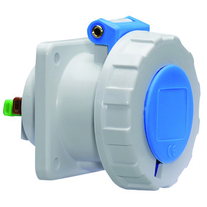 ICD 9h 16A 5P 230V IP67 75x75 QC