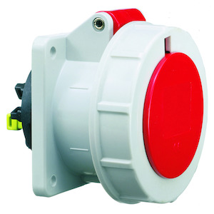 ICD 6h 32A 4P 400V IP67 75x75 QC TE Ni