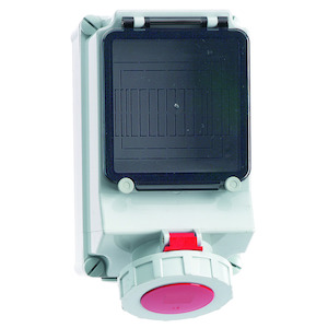 WCD 6h 63A 4P 400V IP67 260x160 TE G Ni