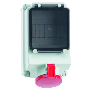 WCD 6h 63A 5P 400V IP44 260x160 G Ni