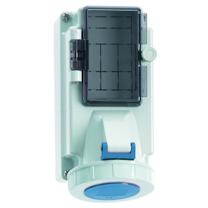 WCD 9h 16A 4P 230V IP67 170x90 QC TE G Ni