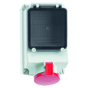 WCD 6h 32A 5P 400V IP44 260x160 G Ni