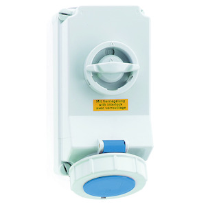 WCD 9h 16A 4P 230V IP67 225x118 QC A/V Ni