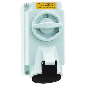 WCD 7h 16A 4P 500V IP44 170x90 QC A/V Ni