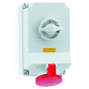 WCD 6h 63A 4P 400V IP44 260x160 TE A/V Ni