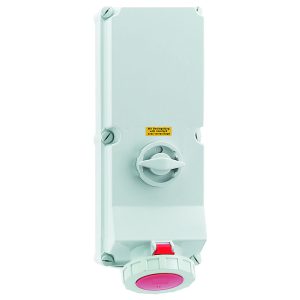CEE-WCD afschakelbaar, vergrendelbaar, 125A, 180x460, Ni, IP67