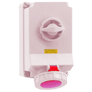 WCD 6h 63A 5P 400V IP67 260x160 TE ChB A/V Ni