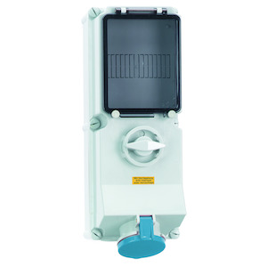 WCD 9h 63A 4P 230V IP44 460x180 A/V/G Ni