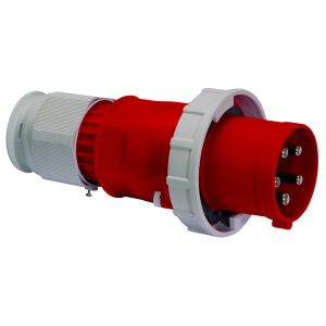 CEE-steker TE, 125A, hittebestendig, IP67