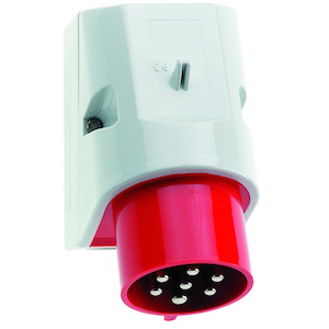 TCD 6h 16A 7P 400V IP44 126x83 Opb Ni