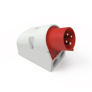 TCD 6h 32A 4P 400V IP44 126x83 QC TE Opb Ni