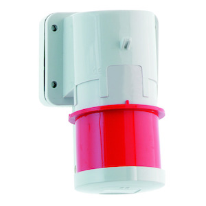 TCD 6h 32A 5P 400V IP44 75x90 QC TE Aanb Ni Klap