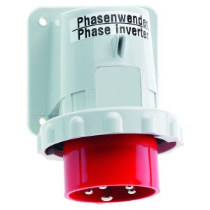 CEE-fasenwisselaar als TCD, aanbouw, 16A+32A,achterkant open, hittebestendig, IP67