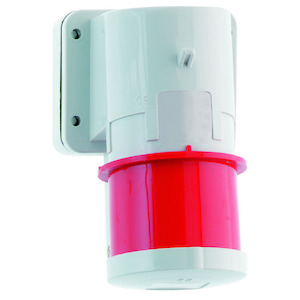 TCD 6h 16A 5P 400V IP44 84x84 Aanb Klapdek