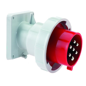 TCD 6h 32A 7P 400V IP67 85x85 Aanb Sch Ni