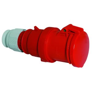 CEE-koppeling TE, 63A , hittebestendig, IP44