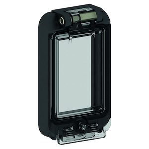 Klapvenster 2 mod. zonder onderbak zwart