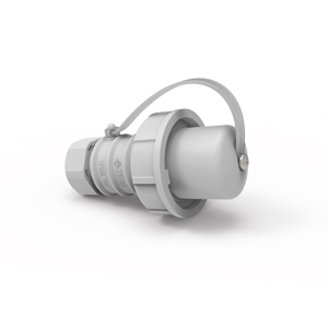 Schuko STK 16A 2P+Ra 250V IP68 Gr Ni