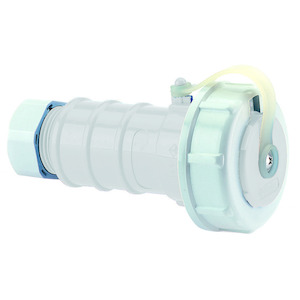 Schuko KOP 16A 2P+Ra 230V IP68 Gr Ni