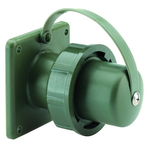 Schuko TCD 16A 2P+Ra 250V 75x75 Inb Ni TN