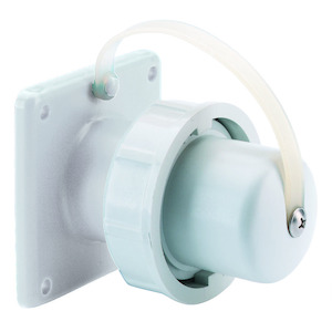 Schuko TCD 16A 2P+Ra 250V IP68 75x75 Gr