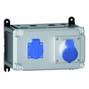 VARIABOX 1x Schuko, 1x 16A 3P