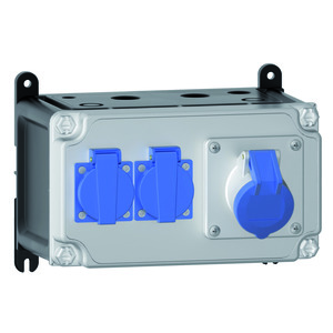 VARIABOX 2x Schuko, 1x 16A 3P