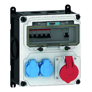 VARIABOX 2x Schuko, 1x 32A 5P