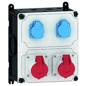 VARIABOX 2x Schuko, 2x 16A 5P