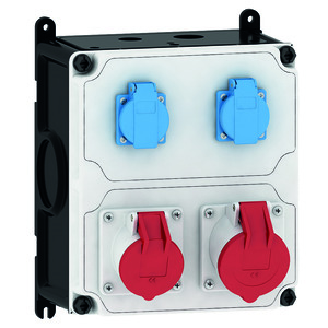 VARIABOX 2x Schuko, 1x 16A 5P, 1x 32A 5P