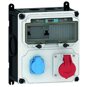 VARIABOX 1x Schuko, 1x 16A 5P