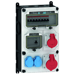 VARIABOX 2x Schuko, 1x 16A 5P, 1x 32A 5P