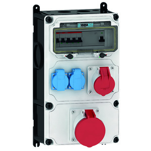 VARIABOX 2x Schuko, 1x 16A 5P, 1x 63A 5P