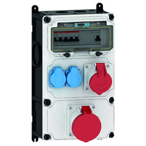 VARIABOX 2x Schuko, 1x 32A 5P, 1x 63A 5P