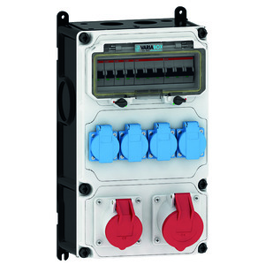 VARIABOX 4x Schuko, 1x 16A 5P, 1x 32A 5P