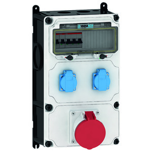 VARIABOX 2x Schuko, 1x 63A 5P