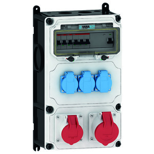 VARIABOX 3x Schuko, 1x 16A 5P, 1x 32A 5P