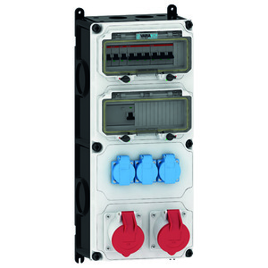 VARIABOX 3x Schuko, 2x 32A 5P