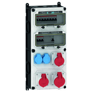 VARIABOX 2x Schuko, 2x 16A 5P, 1x 32A 5P