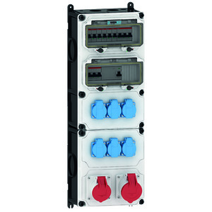 VARIABOX 6x Schuko, 1x 16A 5P, 1x 32A 5P